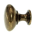 Amerock Edona Burnished Brass 1 1/4" Round Cabinet Knob BP53005BB