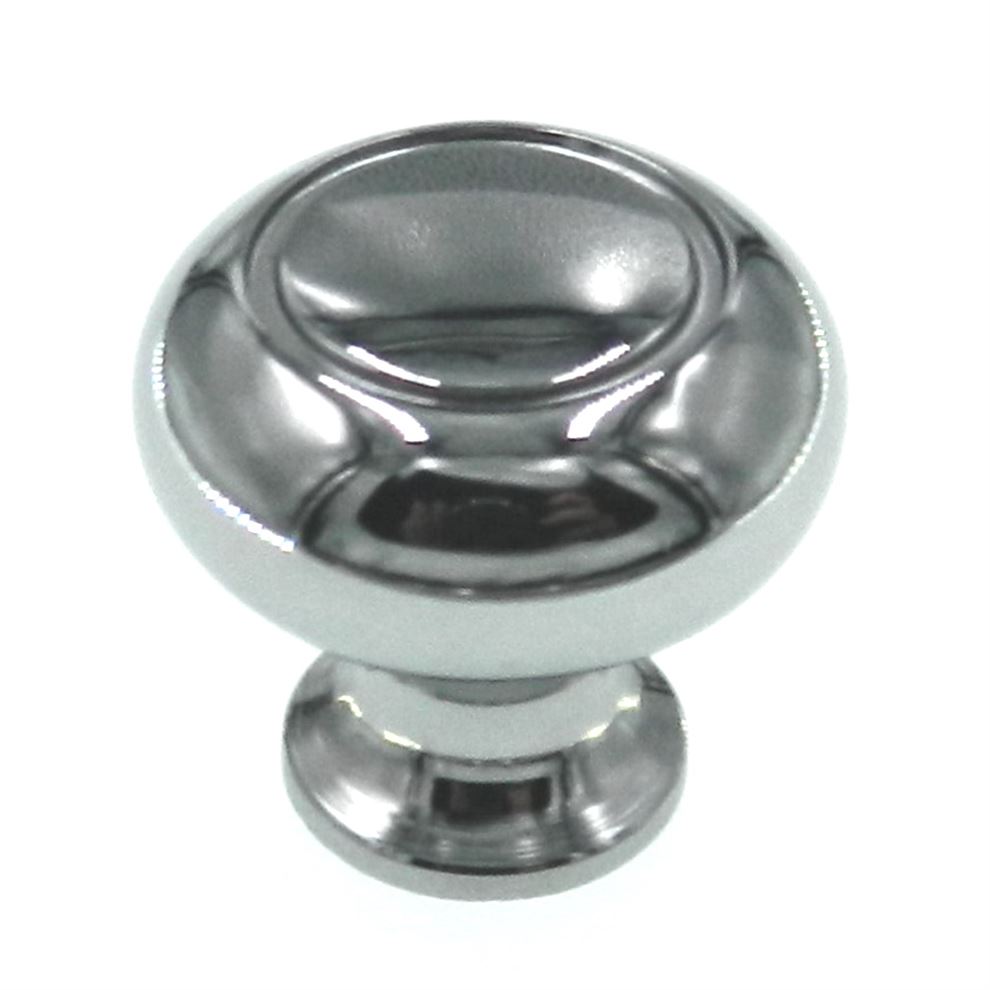 Amerock Everyday Heritage Polished Chrome 1 1/4" Round Cabinet Knob BP5301126