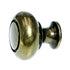 Amerock Allison Burnished Brass 1 1/4" Round Cabinet Knob BP53011-BB