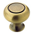 Amerock Allison Elegant Brass 1 1/4 inch Round Cabinet Knob BP53011EB