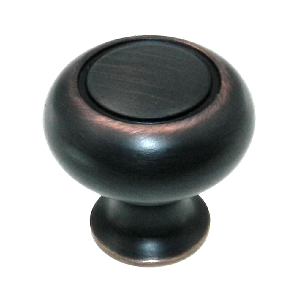 Amerock Everyday Heritage Oil-Rubbed Bronze 1 1/4" Cabinet Knob BP53011ORB