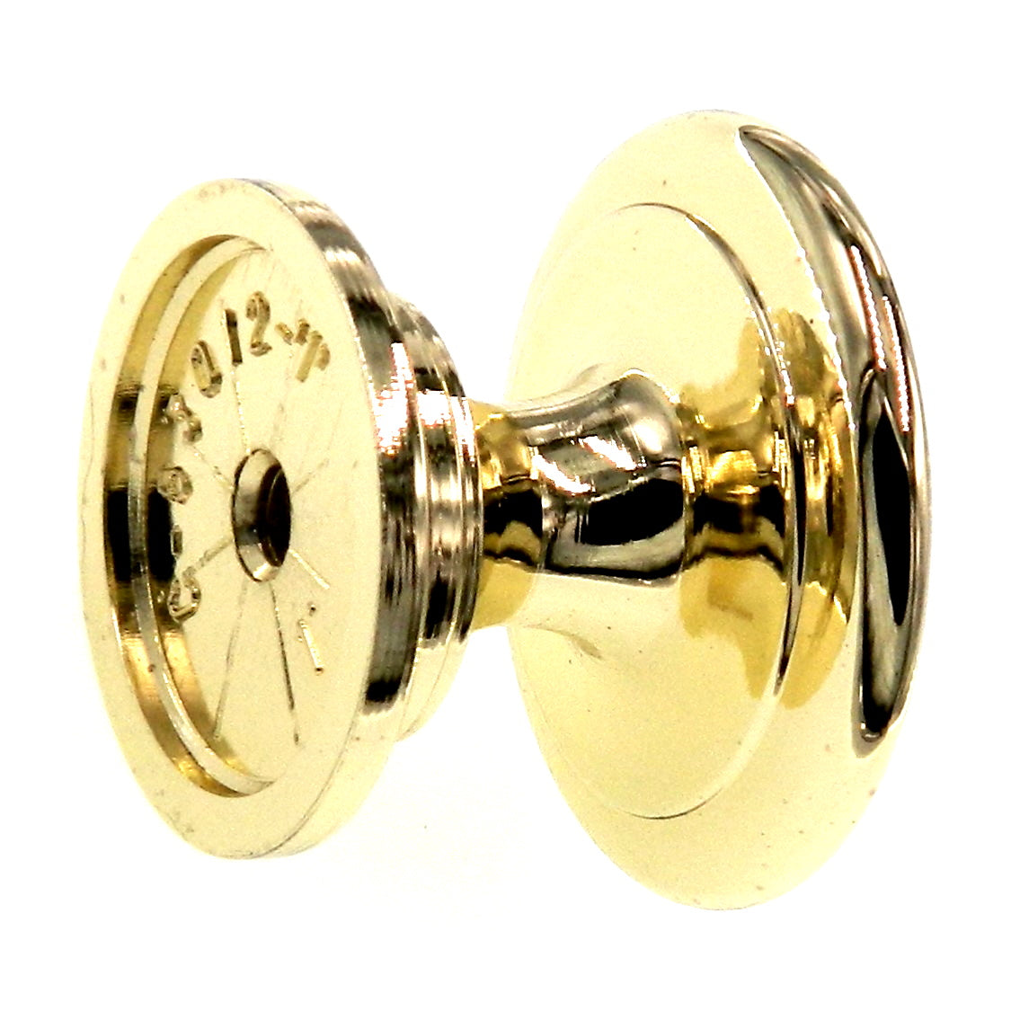 Amerock Allison Polished Brass 1 3/16" Round Disc Cabinet Knob BP53012-3