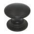 Amerock Ravino Matte Black 1 1/4" Ring Cabinet Knob BP53012FB