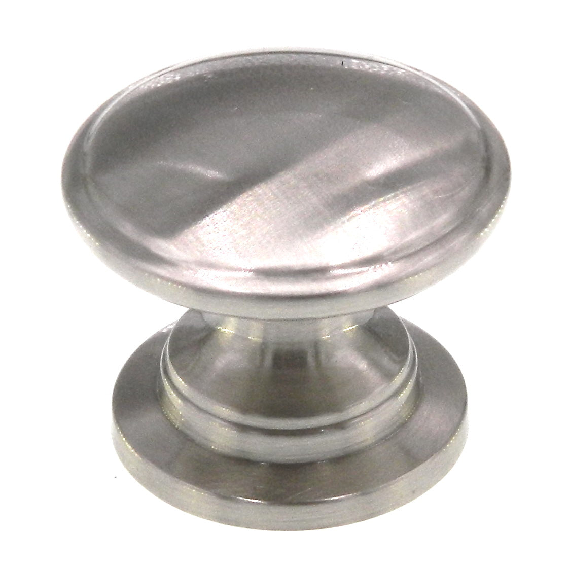 Amerock Allison Satin Nickel 1 1/4" Round Disc Cabinet Knob BP53012G10