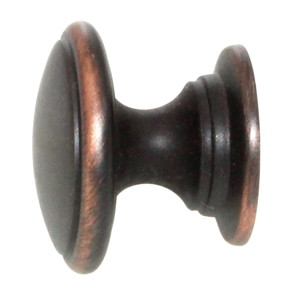 Amerock Ravino Oil-Rubbed Bronze 1 1/4" Ring Cabinet Knob BP53012ORB