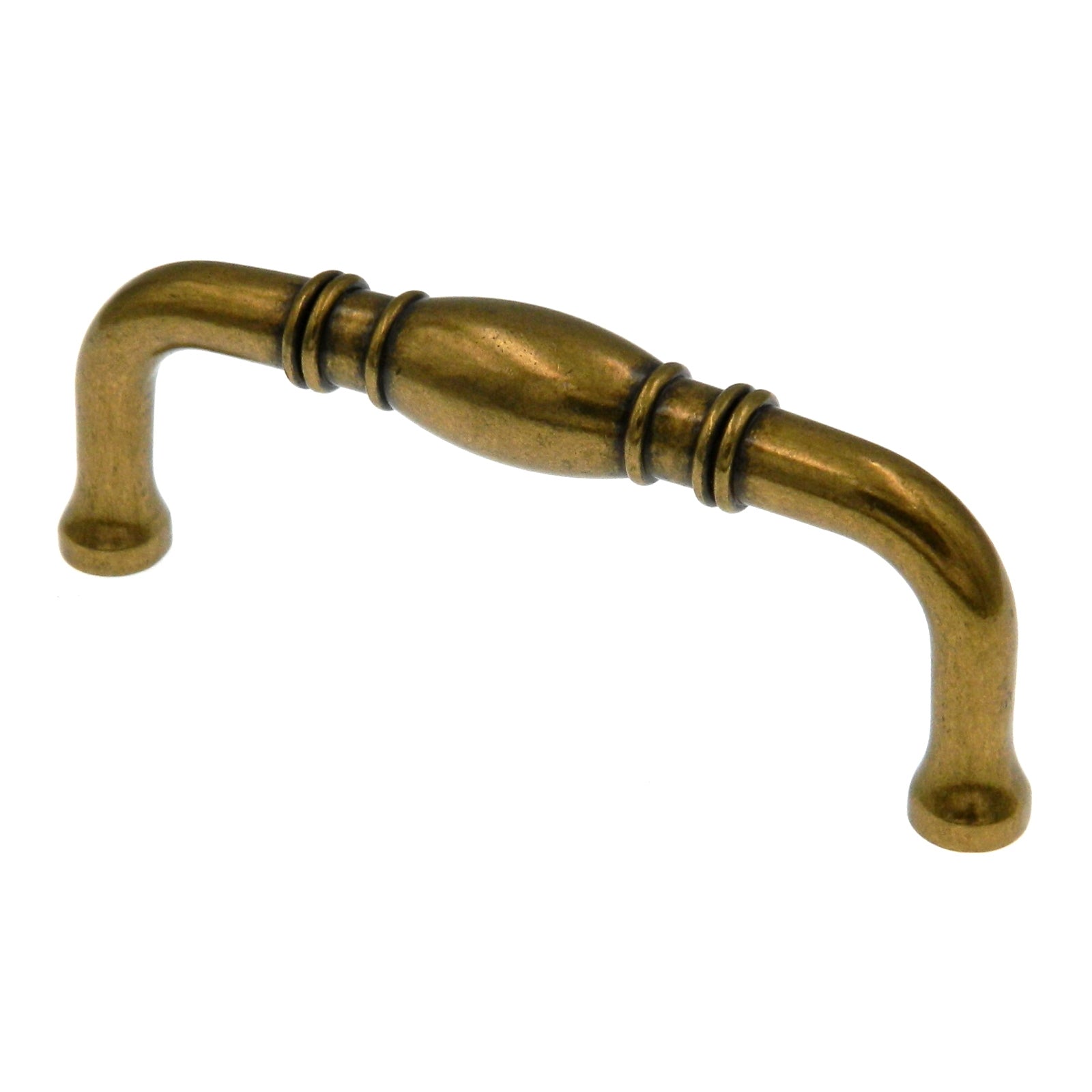 Amerock Granby Burnished Brass 3"cc Furniture Cabinet Handle Pull BP53013BB