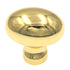 Amerock Allison Polished Brass 1 3/8" Oval Cabinet Pull Knob BP530143