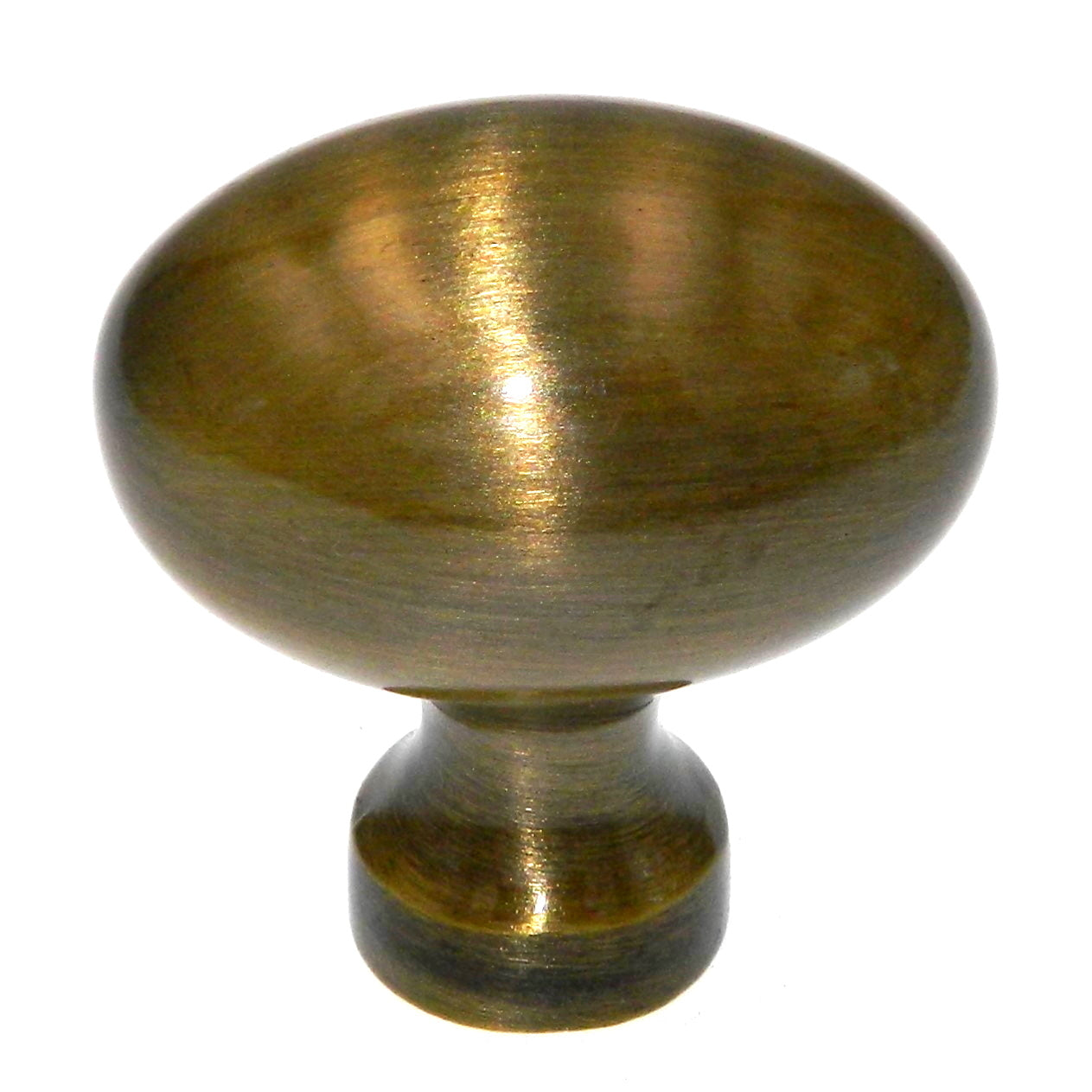 Amerock Allison Elegent Brass 1 3/8" Oval Cabinet Pull Knob BP53014EB