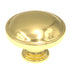 Amerock Allison Polished Brass 1 1/4" Round Cabinet Pull Knob BP530153