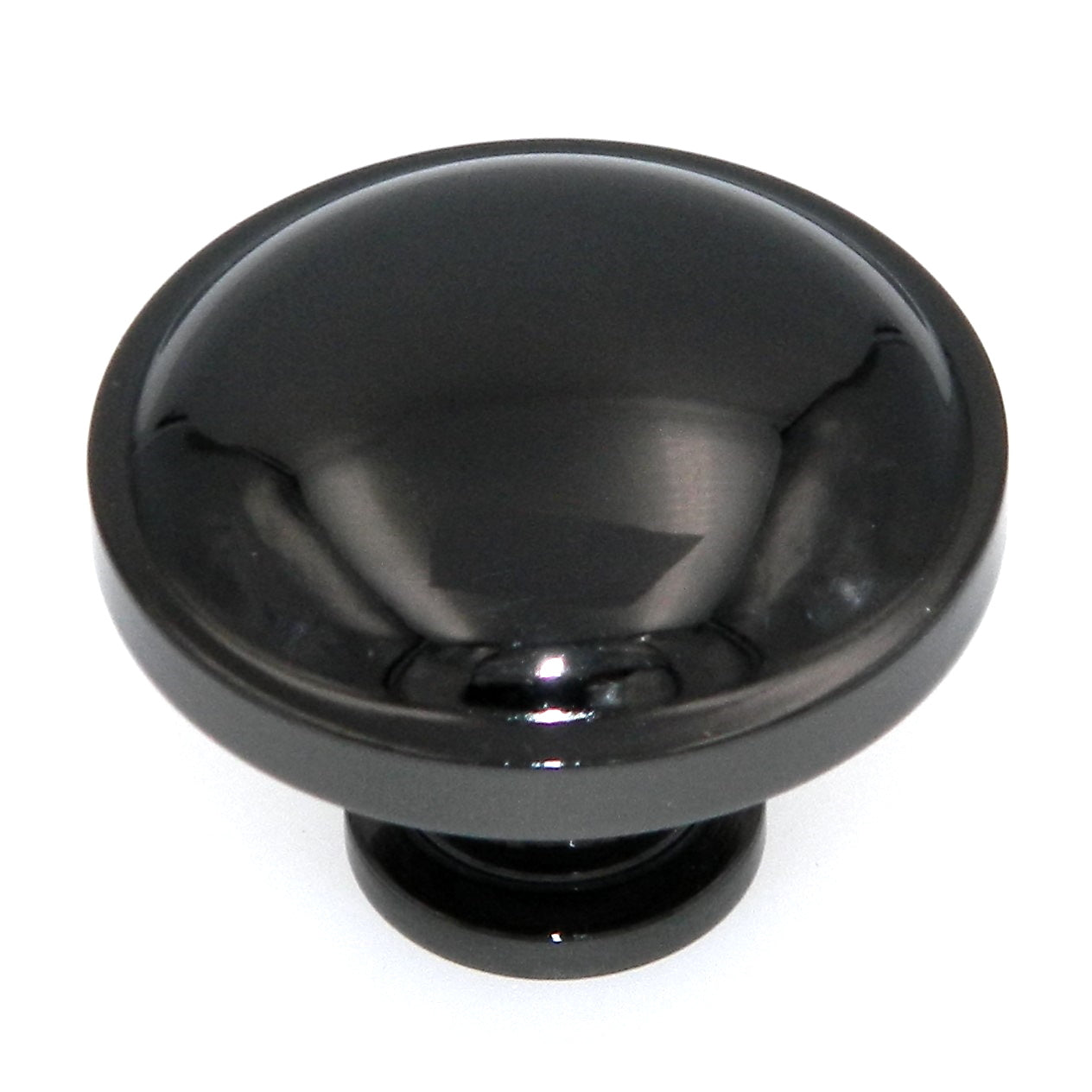 Amerock Allison Black Nickel 1 1/4" Round Cabinet Pull Knob BP53015BN