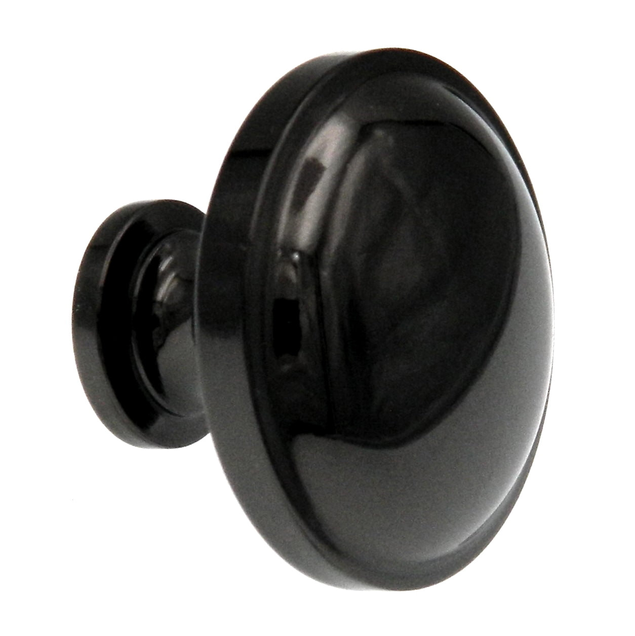 Amerock Allison Black Nickel 1 1/4" Round Cabinet Pull Knob BP53015BN