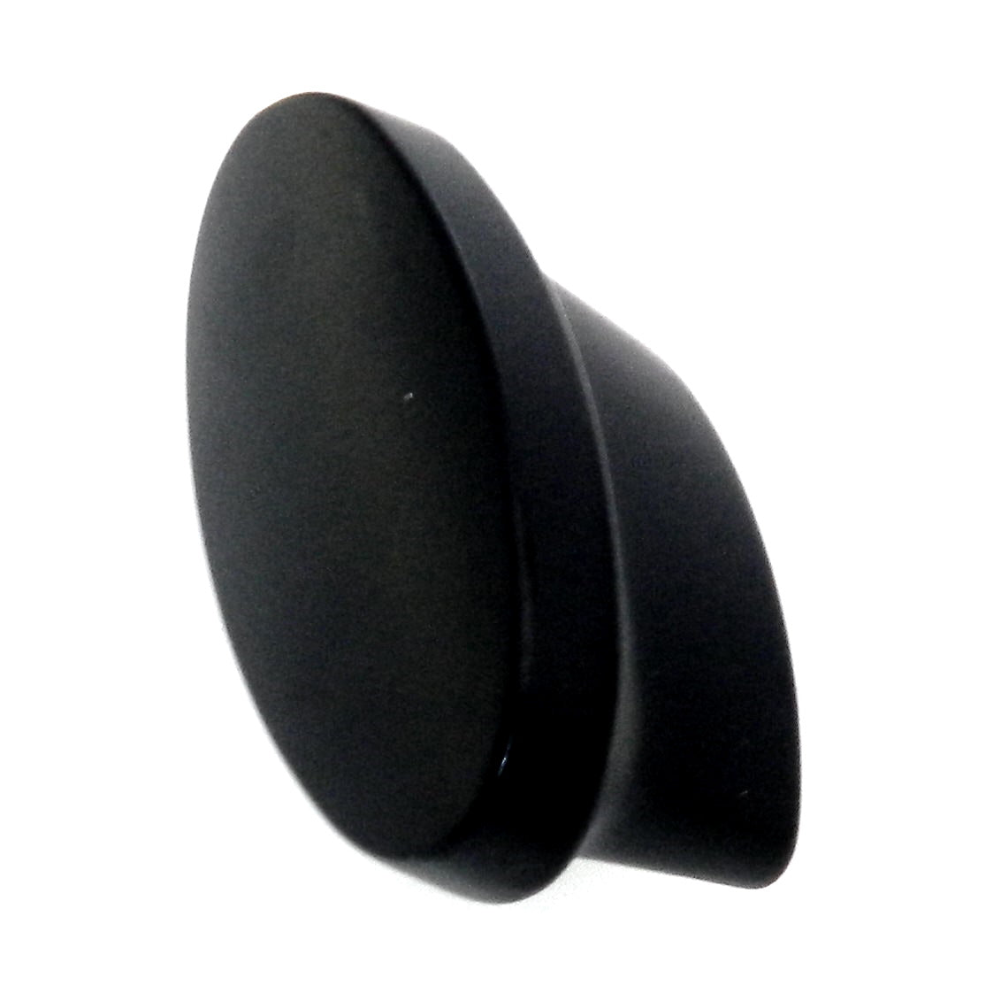 Amerock Allison Value Flat Black 1 3/4" Oval Cabinet Knob Pull BP53016-FB