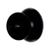 Amerock Everyday Heritage 1 3/8" Oval Egg Cabinet Knob Flat Black BP53018FB