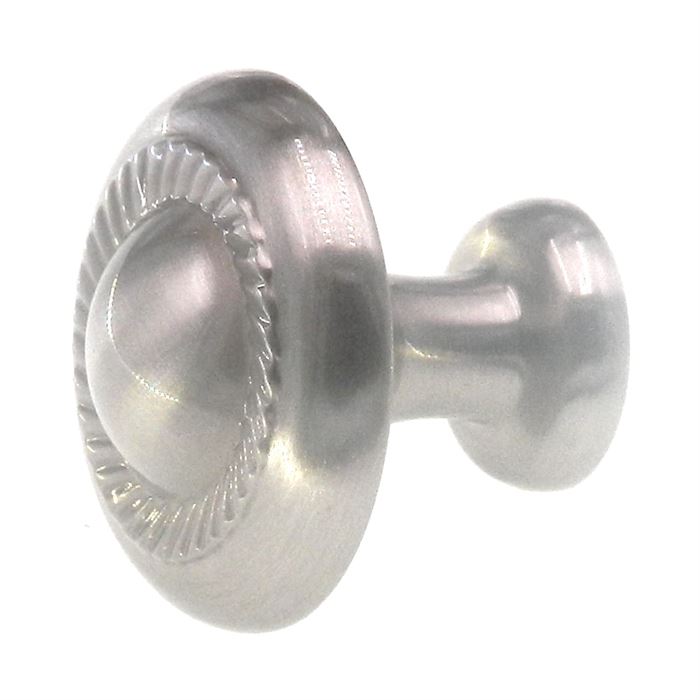 Amerock Allison Satin Nickel Cabinet Knob with Rope Braid BP53022G10