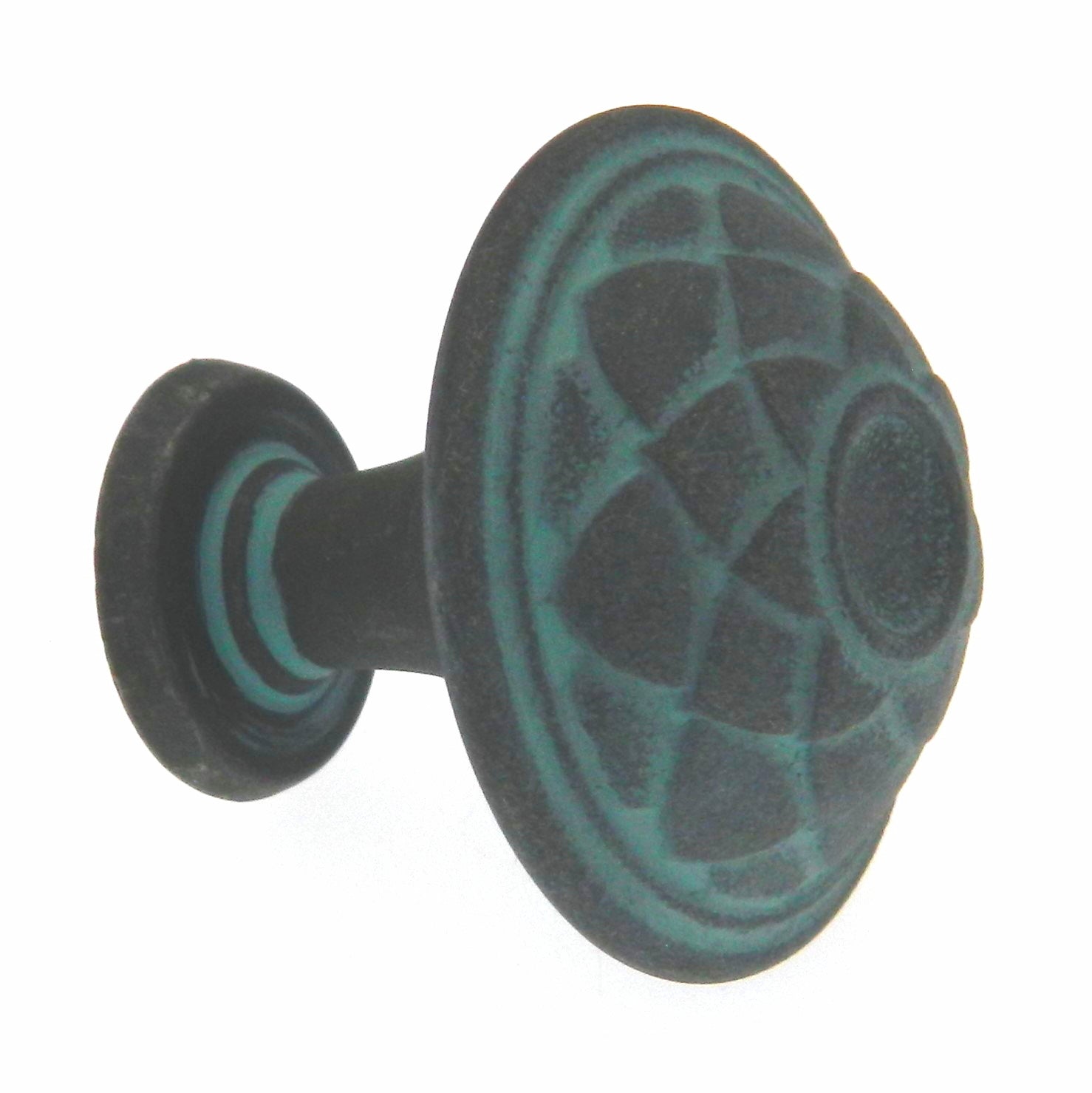 Amerock Padma Virdian Slate 1 3/8" Round Cabinet Pull Knob BP53027VS