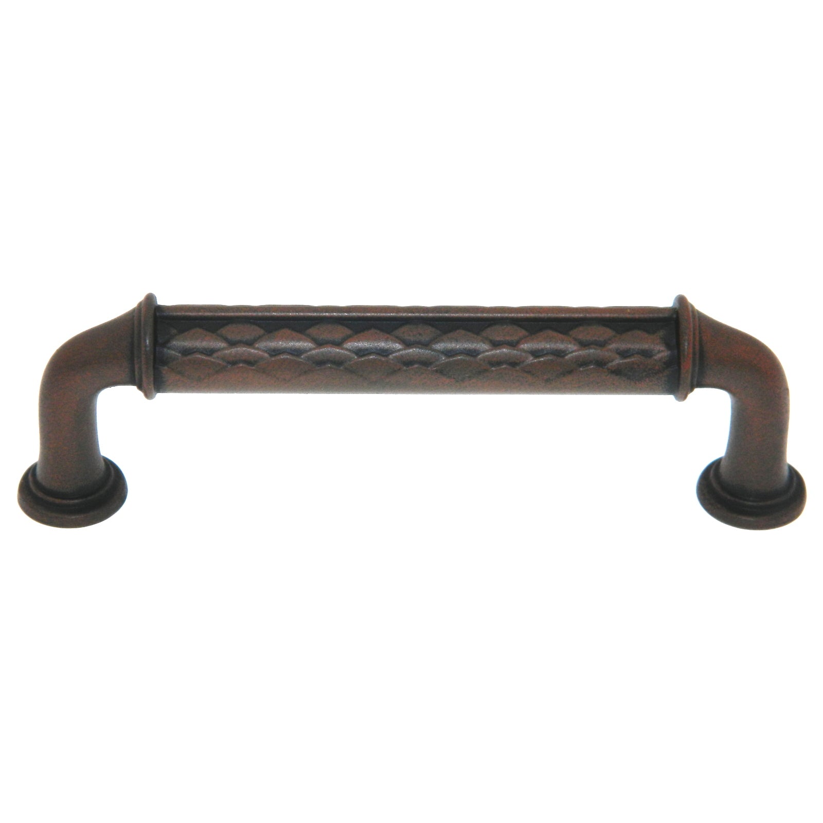 Amerock Padma Antique Rust 3 3/4" (96mm) Center to Center Cabinet Handle Pull BP53028ART