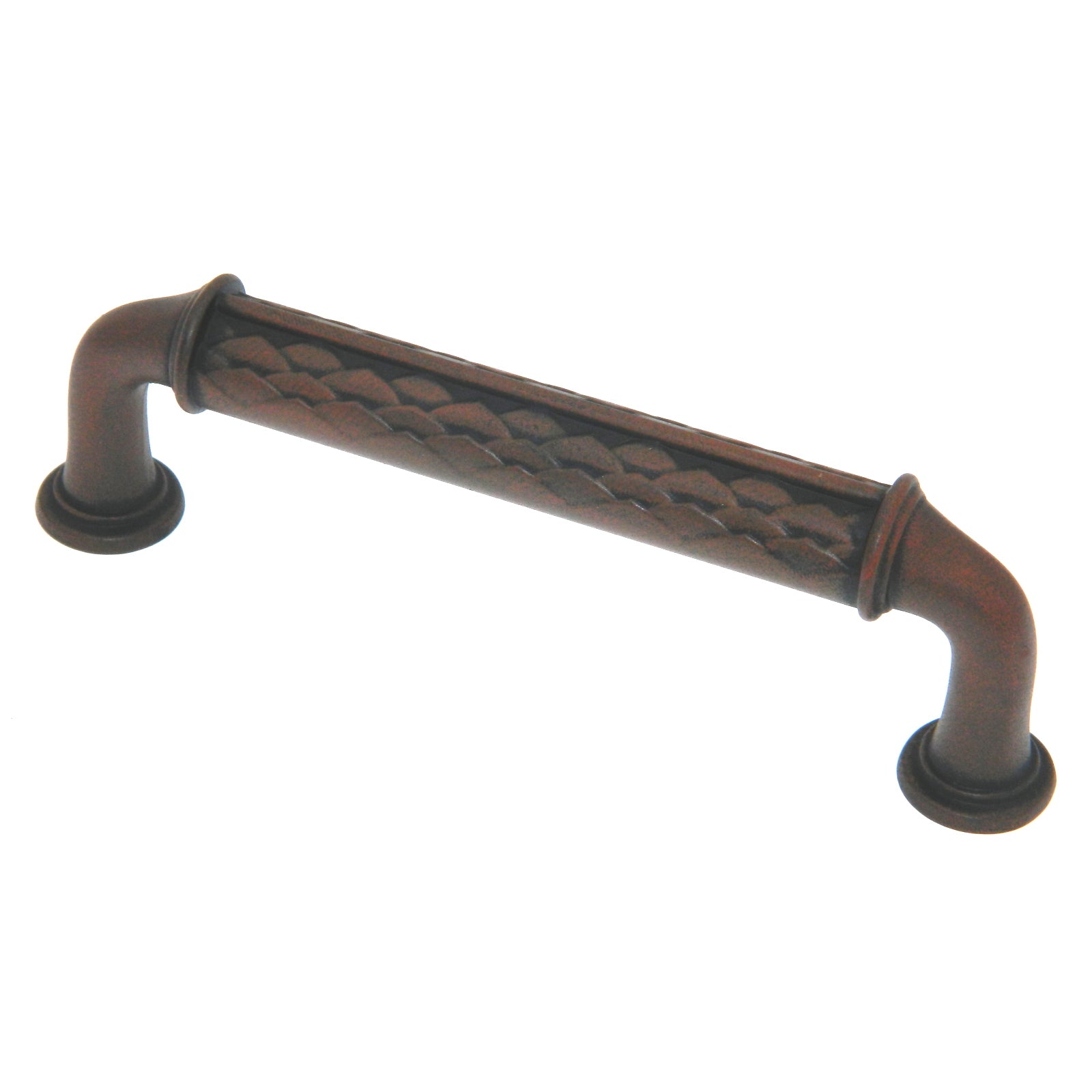 Amerock Padma Antique Rust 3 3/4" (96mm) Center to Center Cabinet Handle Pull BP53028ART