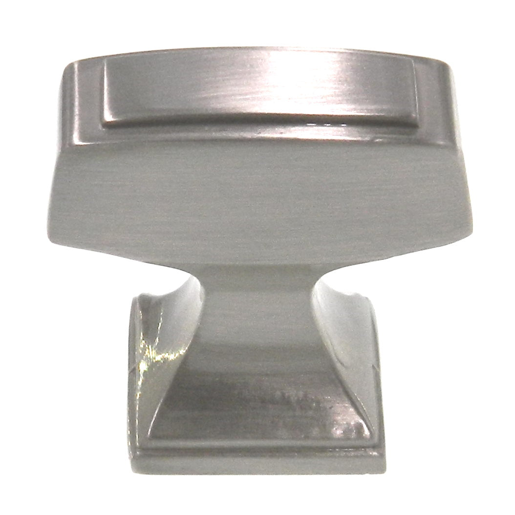 Amerock Mulholland Satin Nickel 1 1/4" Cabinet Knob Pull BP53029G10