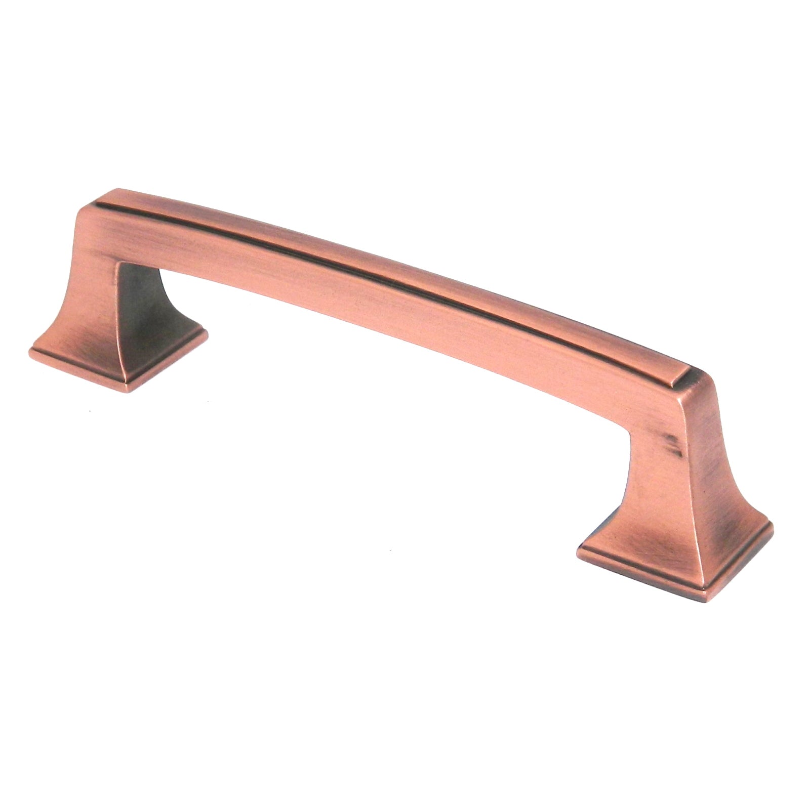 Amerock Mulholland Brushed Copper 3 3/4" (96mm) Center to Center Cabinet Handle Pull BP53031BC