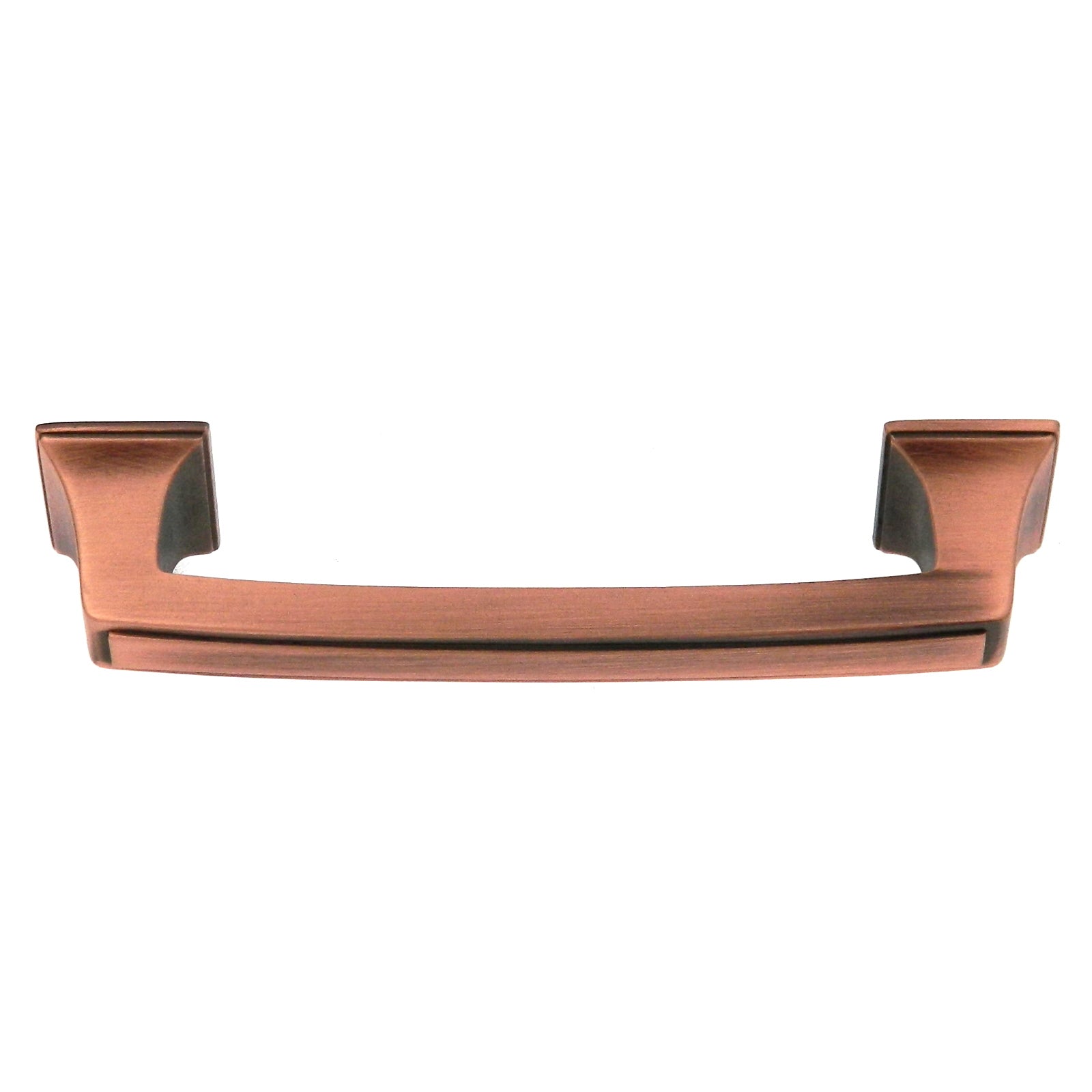 Amerock Mulholland Brushed Copper 3 3/4" (96mm) Center to Center Cabinet Handle Pull BP53031BC