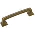 Amerock Mulholland Rustic Brass 3 3/4 inch (96mm) CTC Cabinet Handle Pull BP53031R3