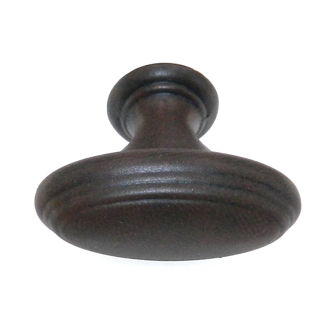 Amerock Mulholland Antique Rust 1 7/16" Oval Cabinet Knob Pull BP53032-ART