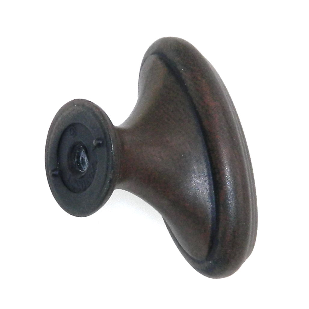 Amerock Mulholland Antique Rust 1 7/16" Oval Cabinet Knob Pull BP53032-ART