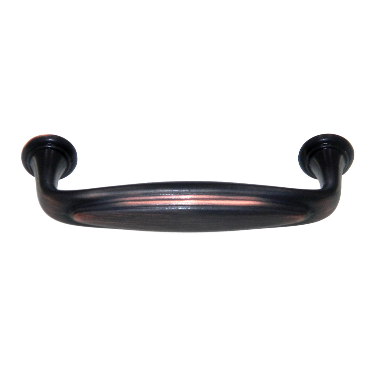 Amerock Mulholland Oil-Rubbed Bronze 3" Ctr. Footed Cabinet Pull BP53033-ORB