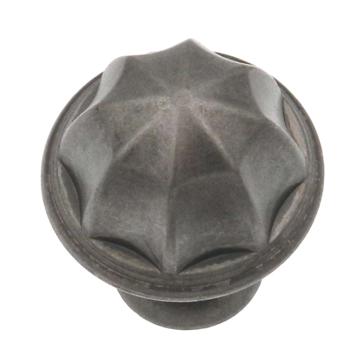 Amerock Eydon 1 1/4" Weathered Nickel Round Cabinet Knob BP53035-WN