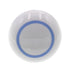 Amerock Ceramics 1 3/16" Round White Cabinet Knob with Blue Circle BP5321-BC