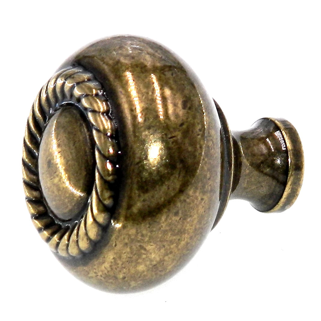 Amerock Allison Burnished Brass 1 1/4" Round Cabinet Knob Pull BP53471-BB