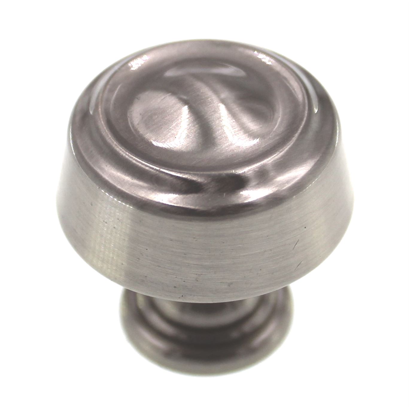 Amerock Kane Satin Nickel 1 3/16" Round Cabinet Knob BP53700G10