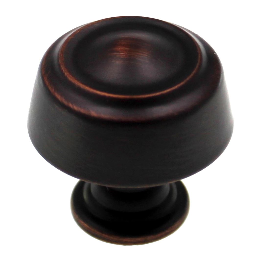 Amerock Kane Oil-Rubbed Bronze 1 3/16" Round Cabinet Knob BP53700ORB