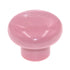 Amerock Plastics Pink 1 1/4" Round Cabinet Knob BP5421-BD