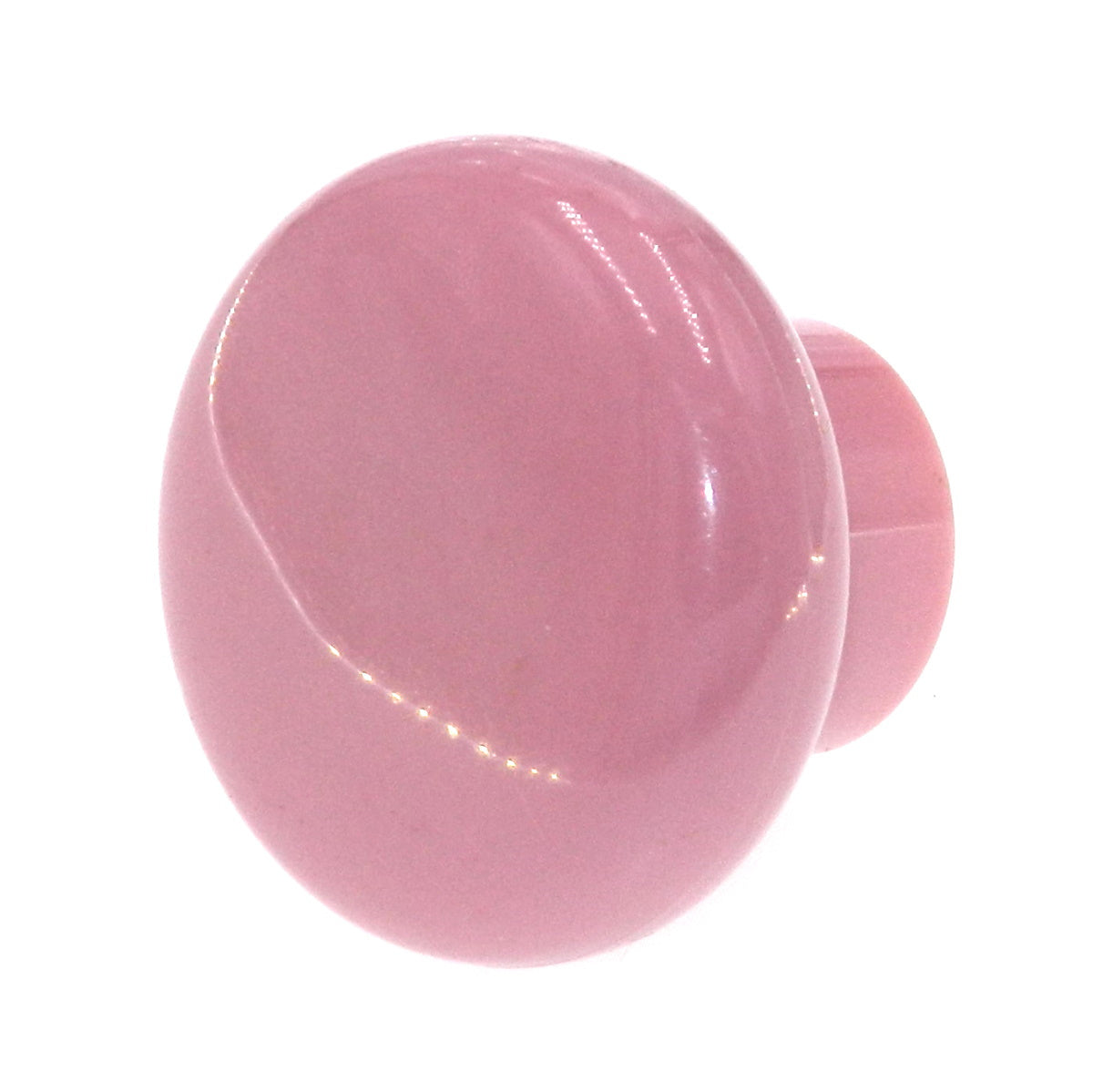 Amerock Plastics Pink 1 1/4" Round Cabinet Knob BP5421-BD