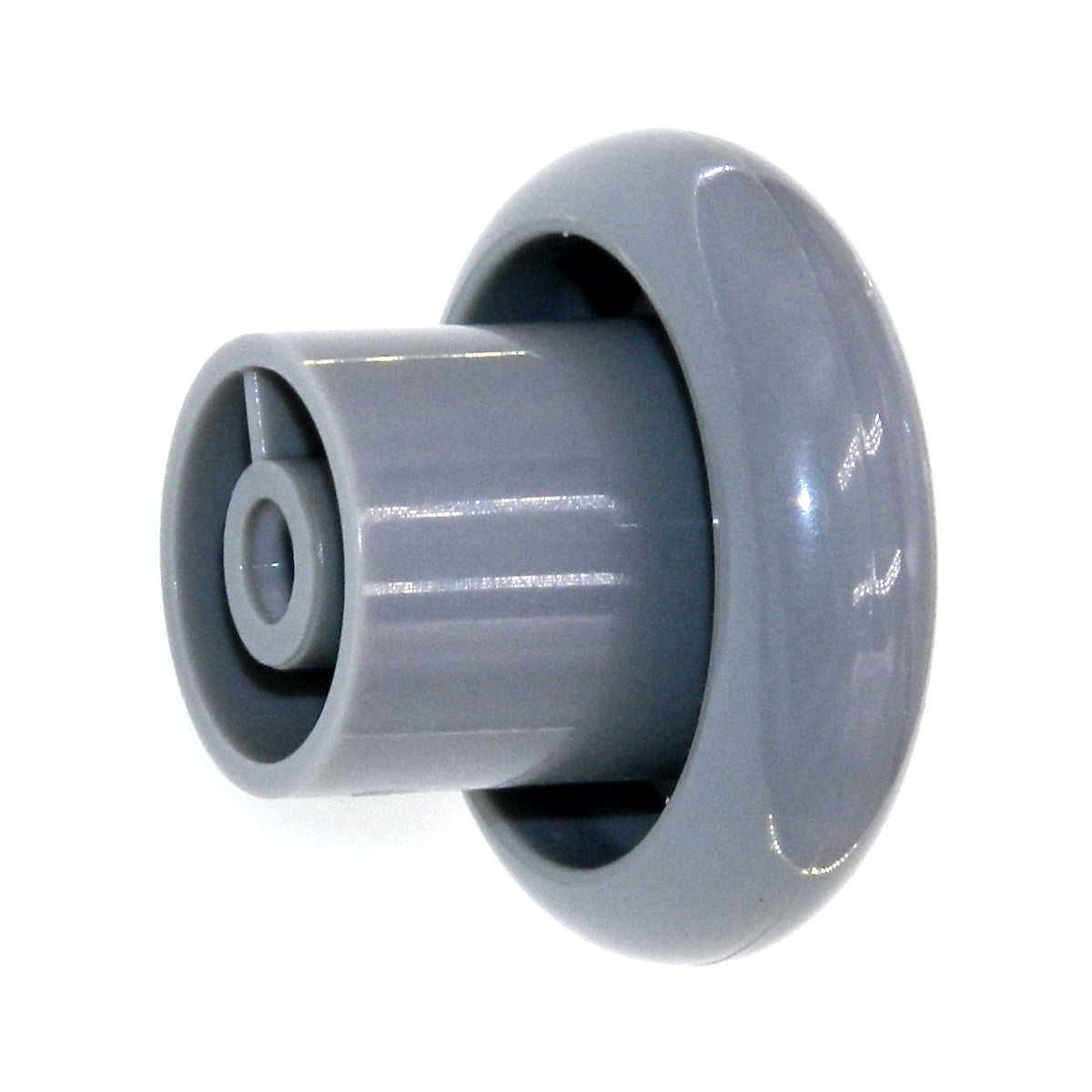 Amerock Plastics Gray 1 1/4" Round Cabinet Knob BP5421-BQ