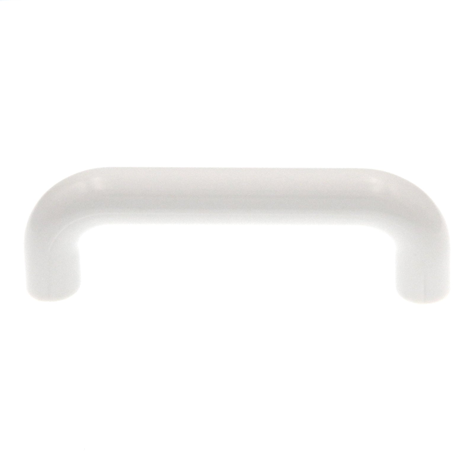 Amerock Allison White 3 3/4" (96mm)cc Plastic Cabinet Handle Pull BP543254