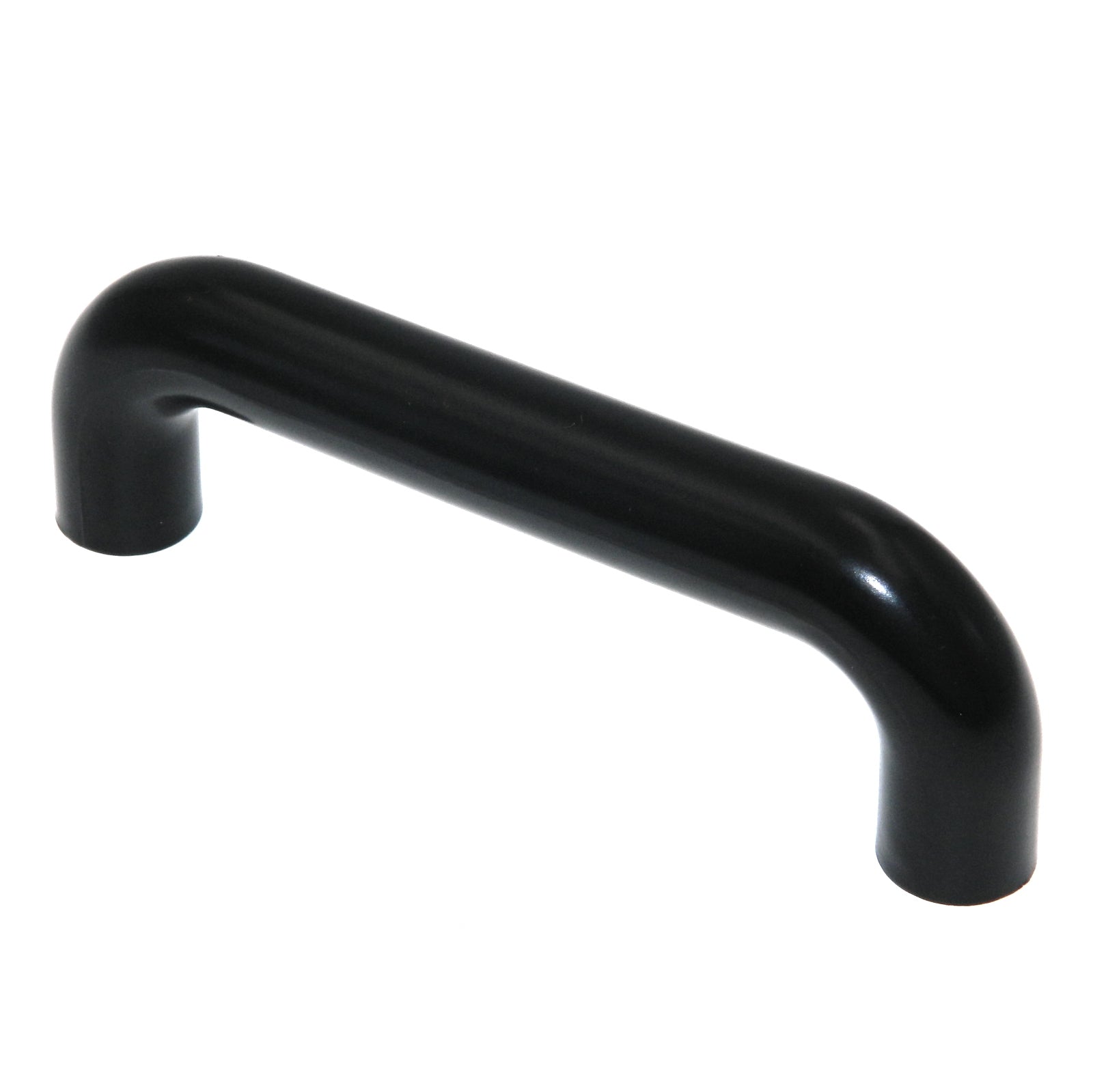 Amerock Allison Black 3 3/4" (96mm)cc Plastic Cabinet Handle Pull BP5432BJ