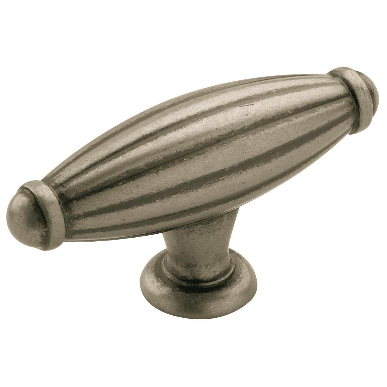 Amerock Blythe Weathered Nickel 2-5/8 inch Cabinet T Knob BP55220WN