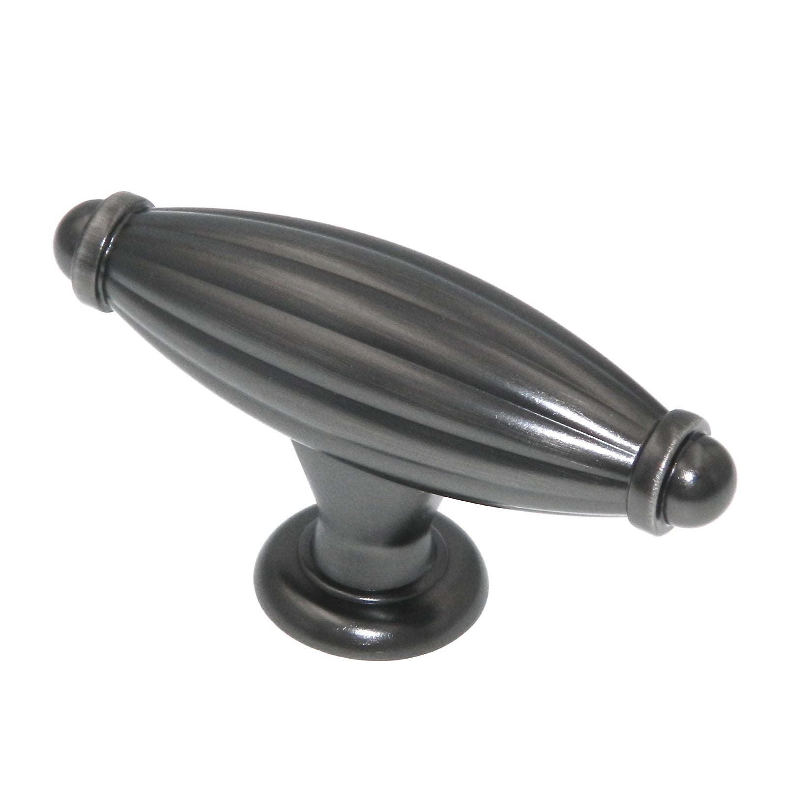 Amerock Blythe Graphite 3 1/8" Cabinet Pull T Knob BP552212GPH