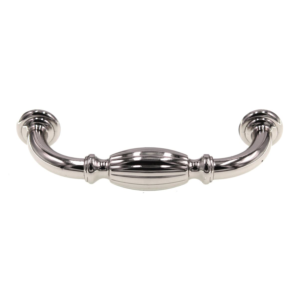 Amerock Blythe Cabinet Arch Pull 3" Ctr Polished Nickel BP55222PN