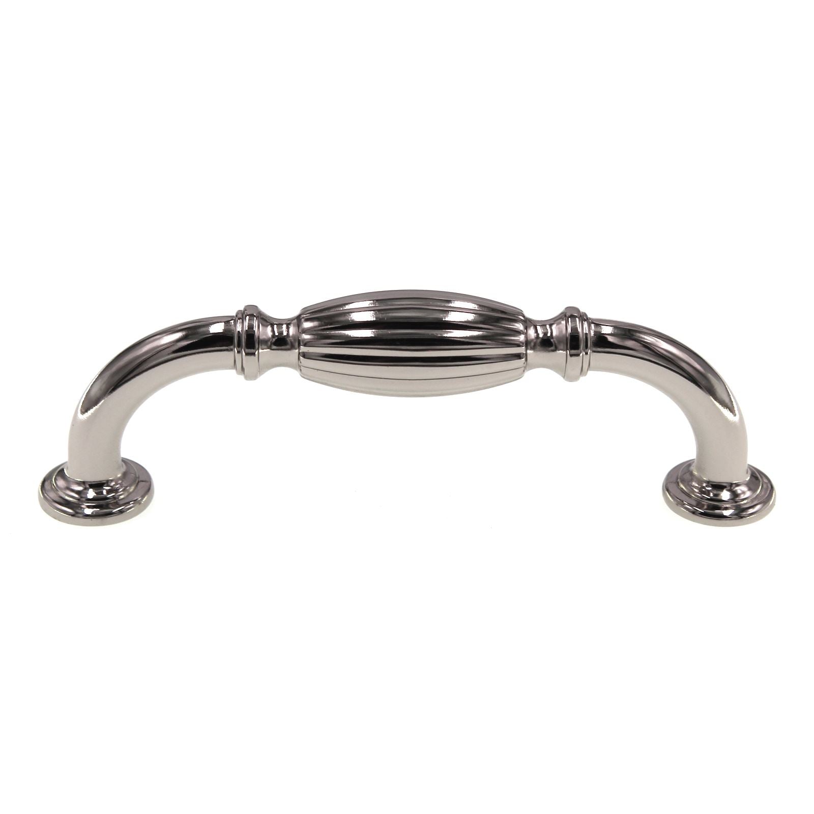 Amerock Blythe Cabinet Arch Pull 3 3/4" (96mm) Ctr Polished Nickel BP55223PN