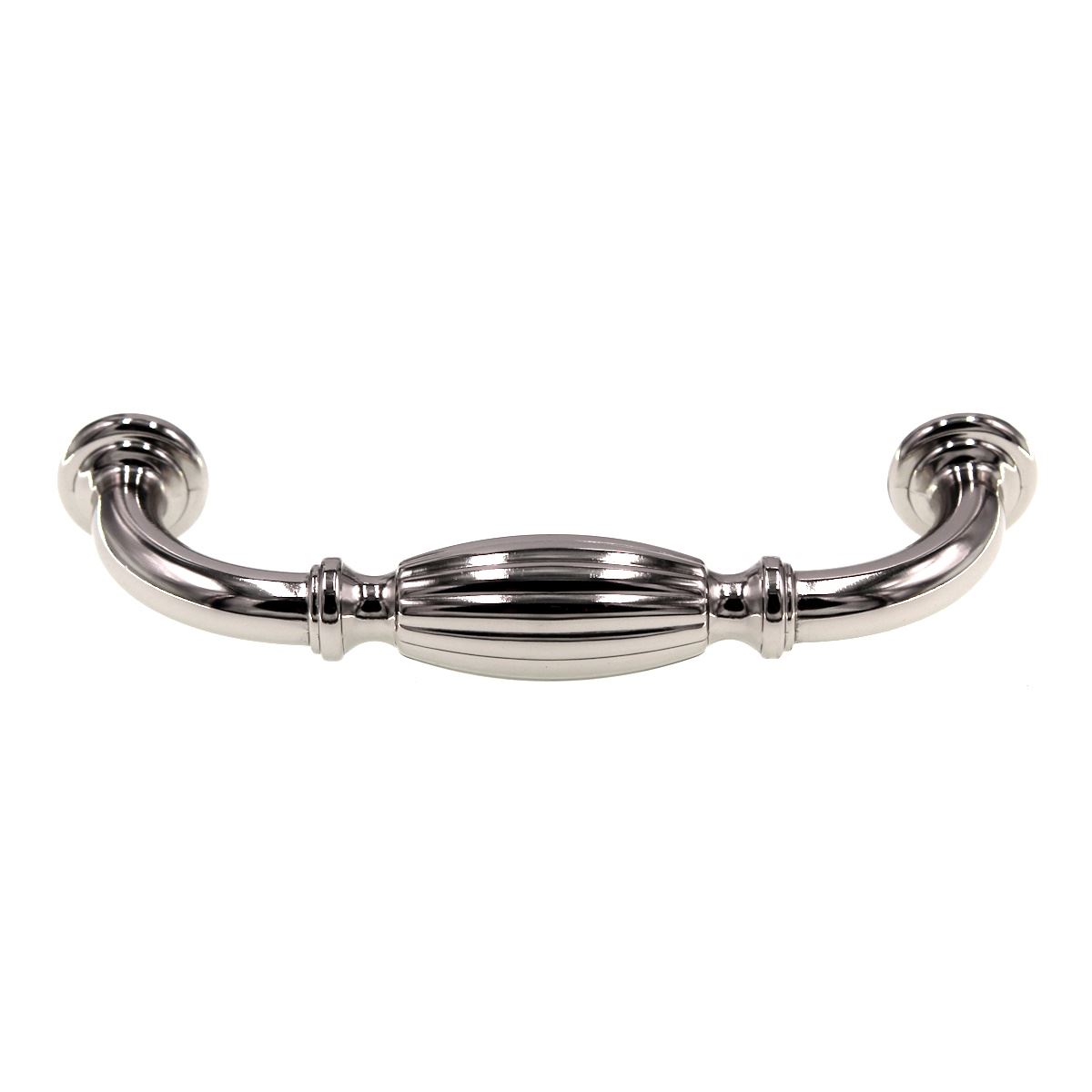 Amerock Blythe Cabinet Arch Pull 3 3/4" (96mm) Ctr Polished Nickel BP55223PN