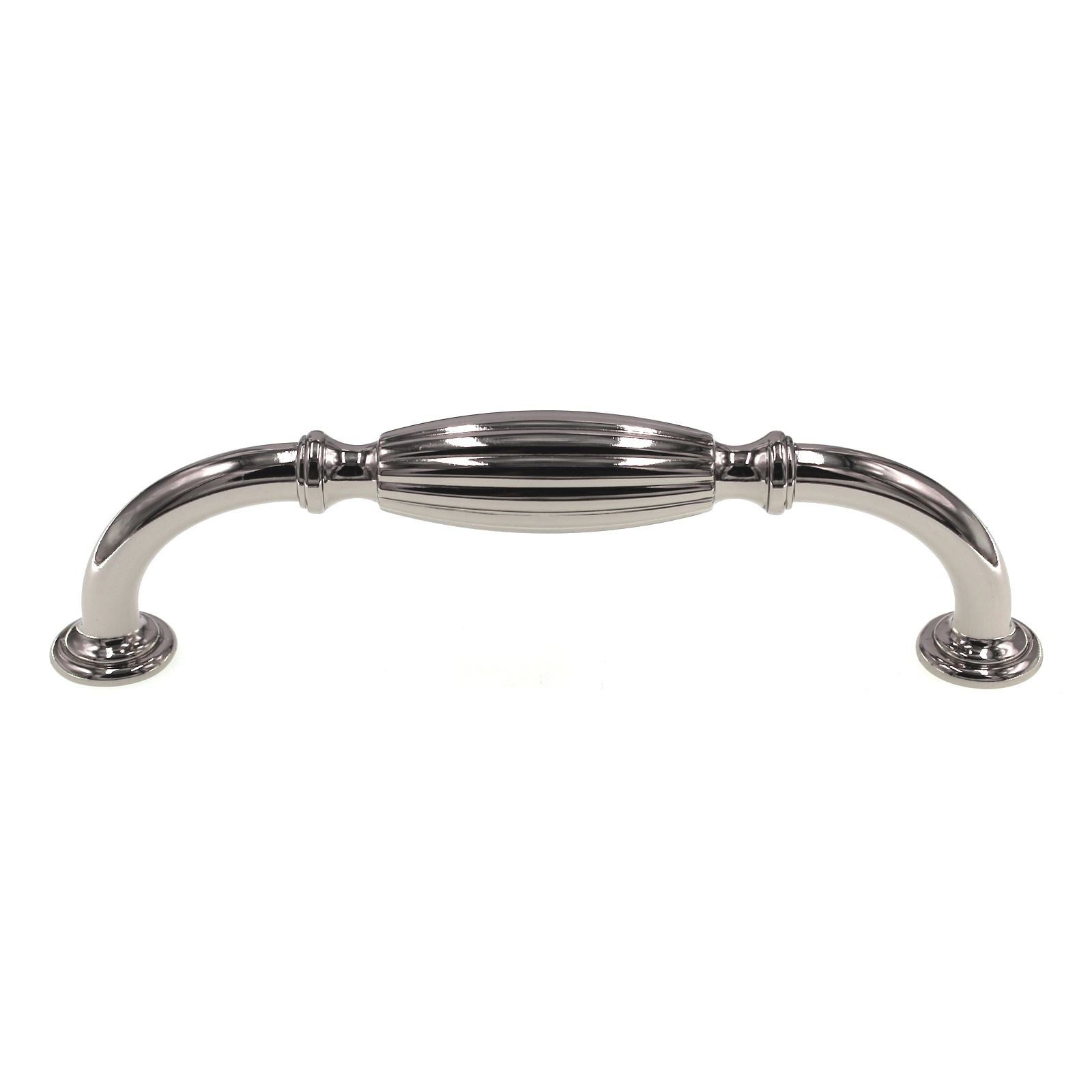 Amerock Blythe Cabinet Arch Pull 5" (128mm) Ctr Polished Nickel BP55224PN