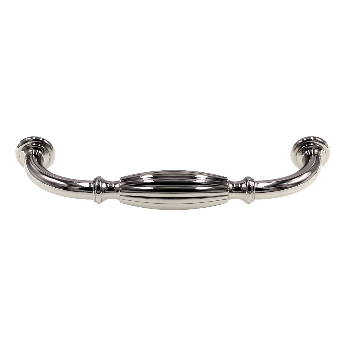 Amerock Blythe Cabinet Arch Pull 5" (128mm) Ctr Polished Nickel BP55224PN