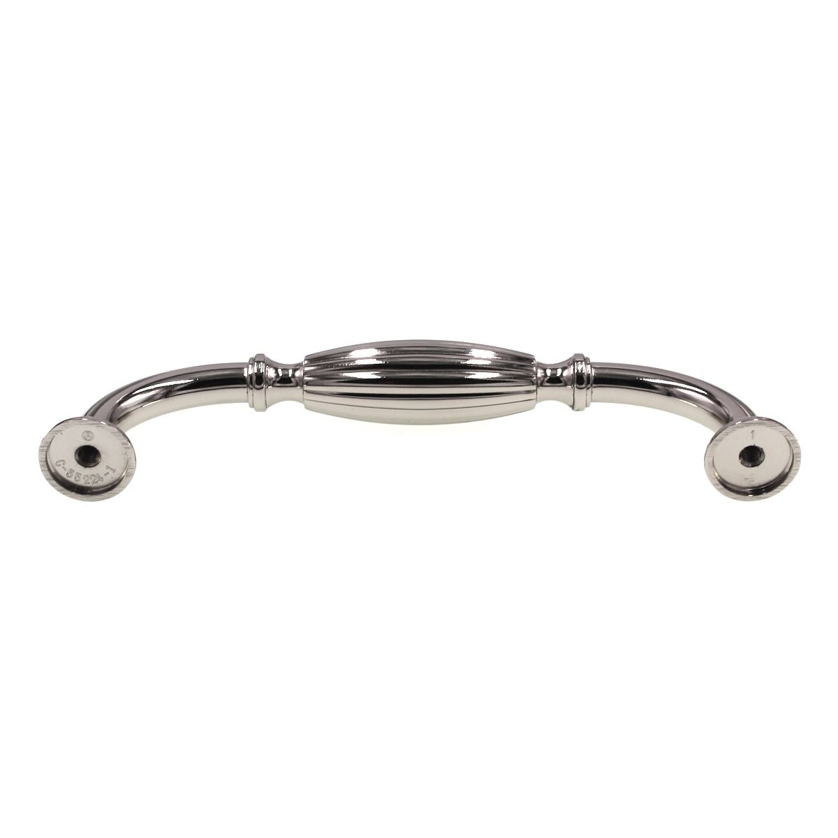 Amerock Blythe Cabinet Arch Pull 5" (128mm) Ctr Polished Nickel BP55224PN