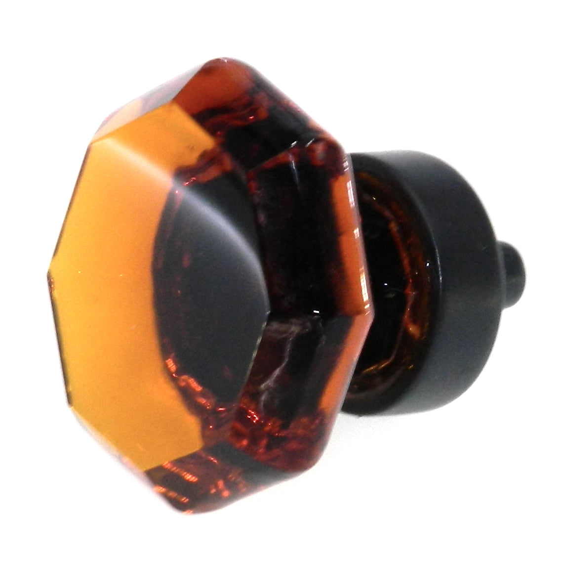 Amerock Classics Amber and Black Bronze 1 5/16" Cabinet Knob BP55268-ABBR