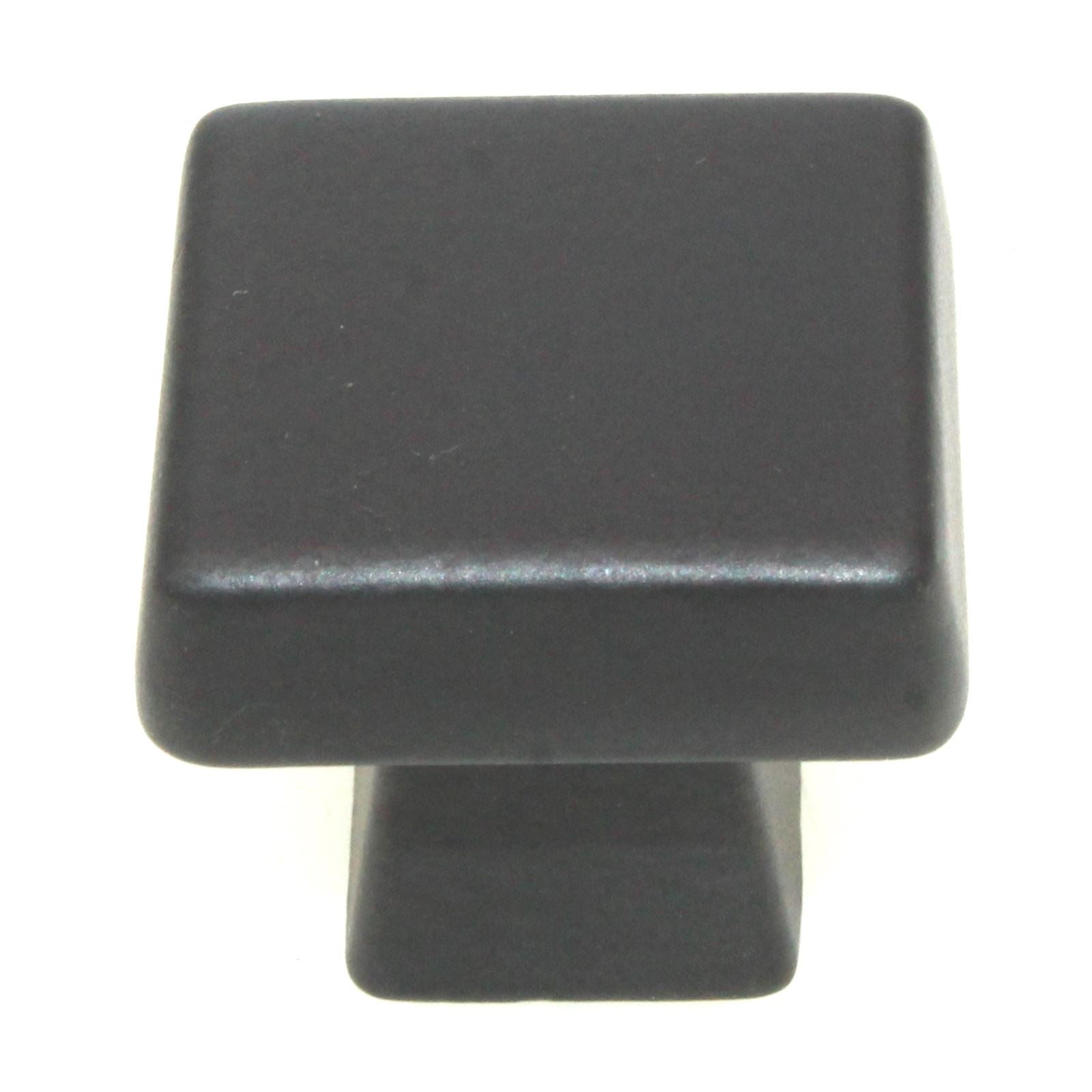 Amerock Blackrock Black Bronze 1 3/16" Square Cabinet Knob BP55271BBR