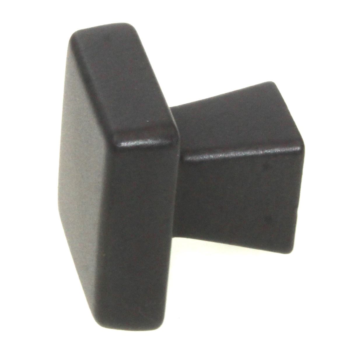 Amerock Blackrock Black Bronze 1 3/16" Square Cabinet Knob BP55271BBR