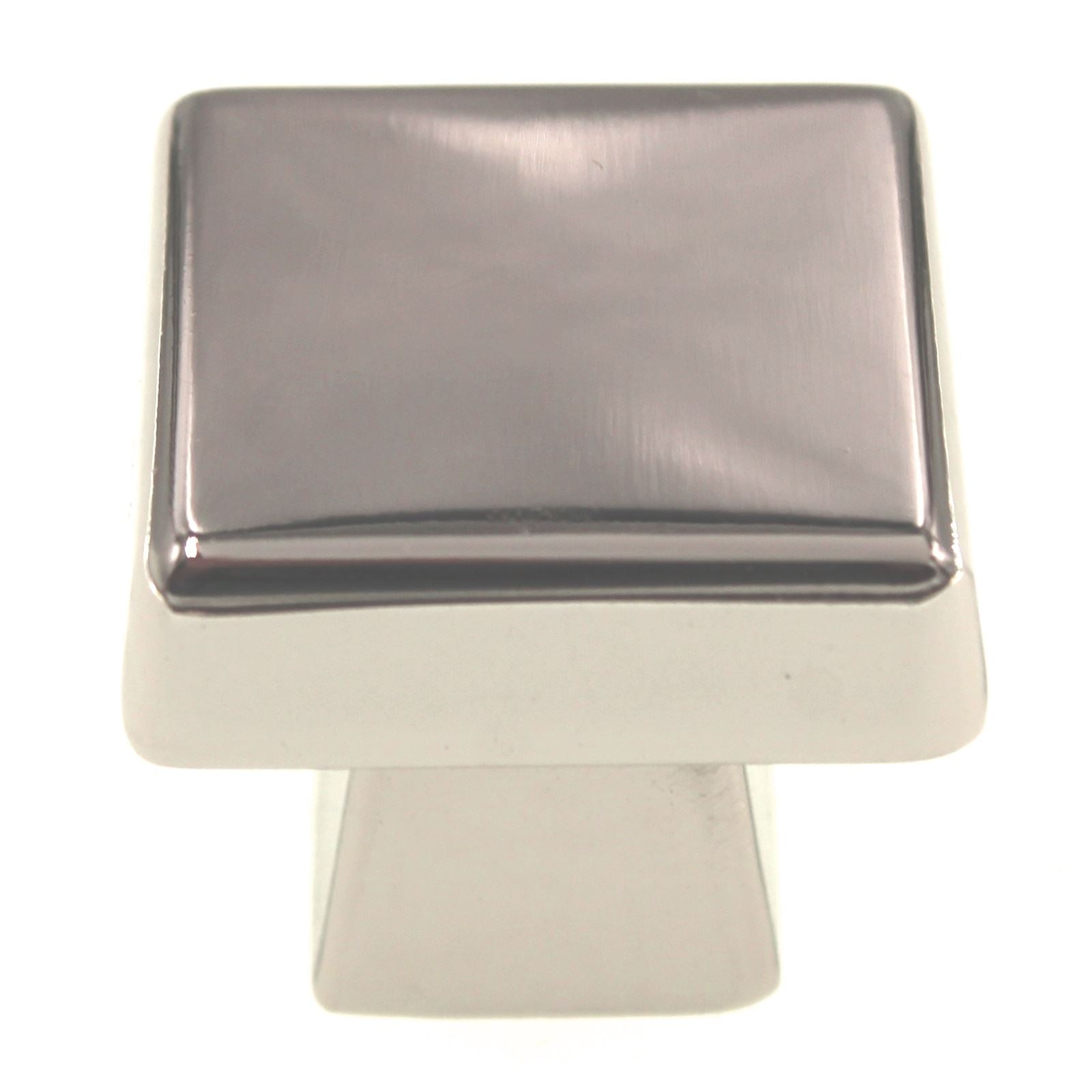 Amerock Blackrock Polished Nickel 1 3/16" Square Cabinet Knob BP55271PN